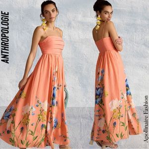 【美品】6枚セット Anthropologie Fleur De Lys Anthropologie + Lucille Dress